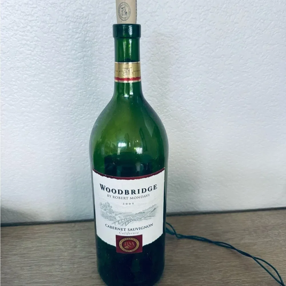 Wine Bottle Fairy Lights Lamp Woodbridge Robert Mondavi
